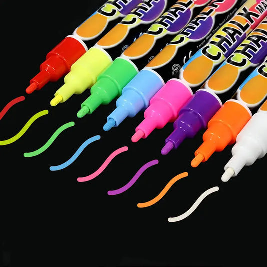 Vibrant 8/12/24 -Color Liquid Chalk Marker Set