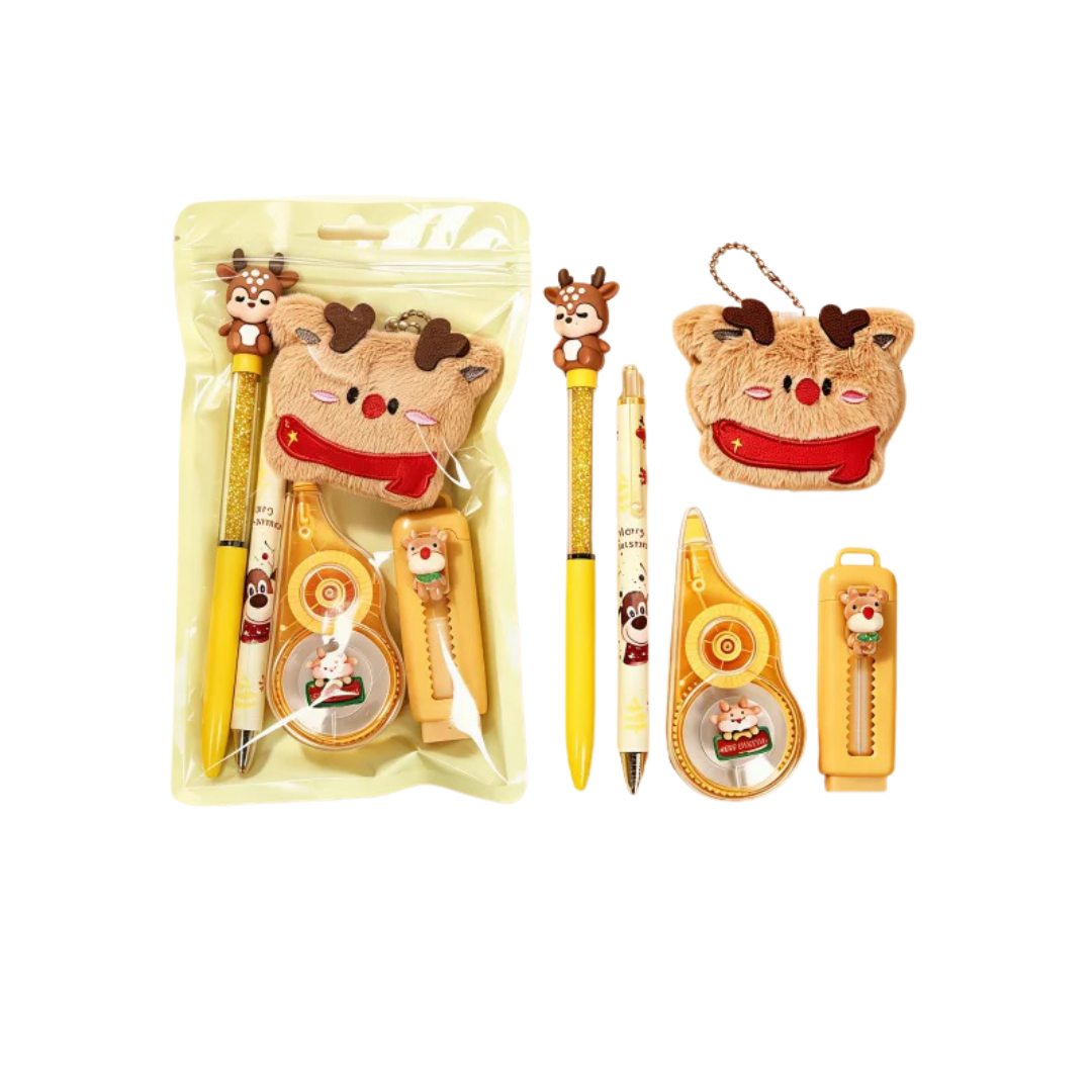 Christmas Stationery Set Bag
