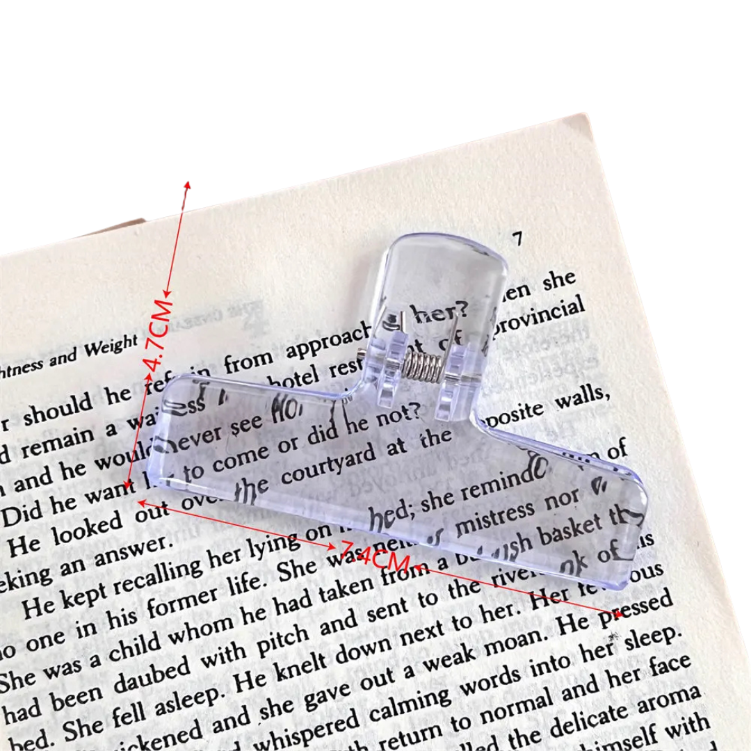 Color Transparent clamp Clip