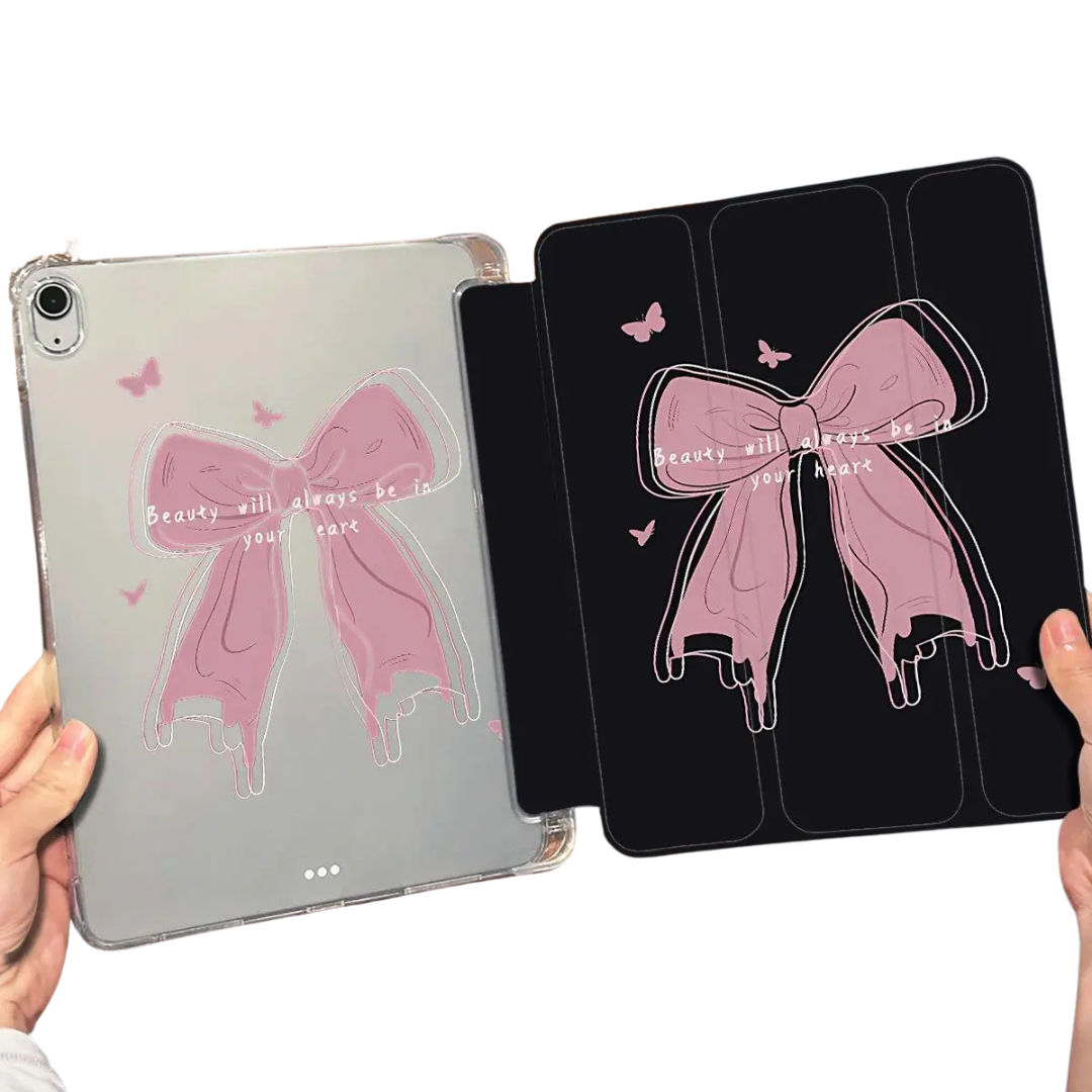Pink Bow Ipad Case