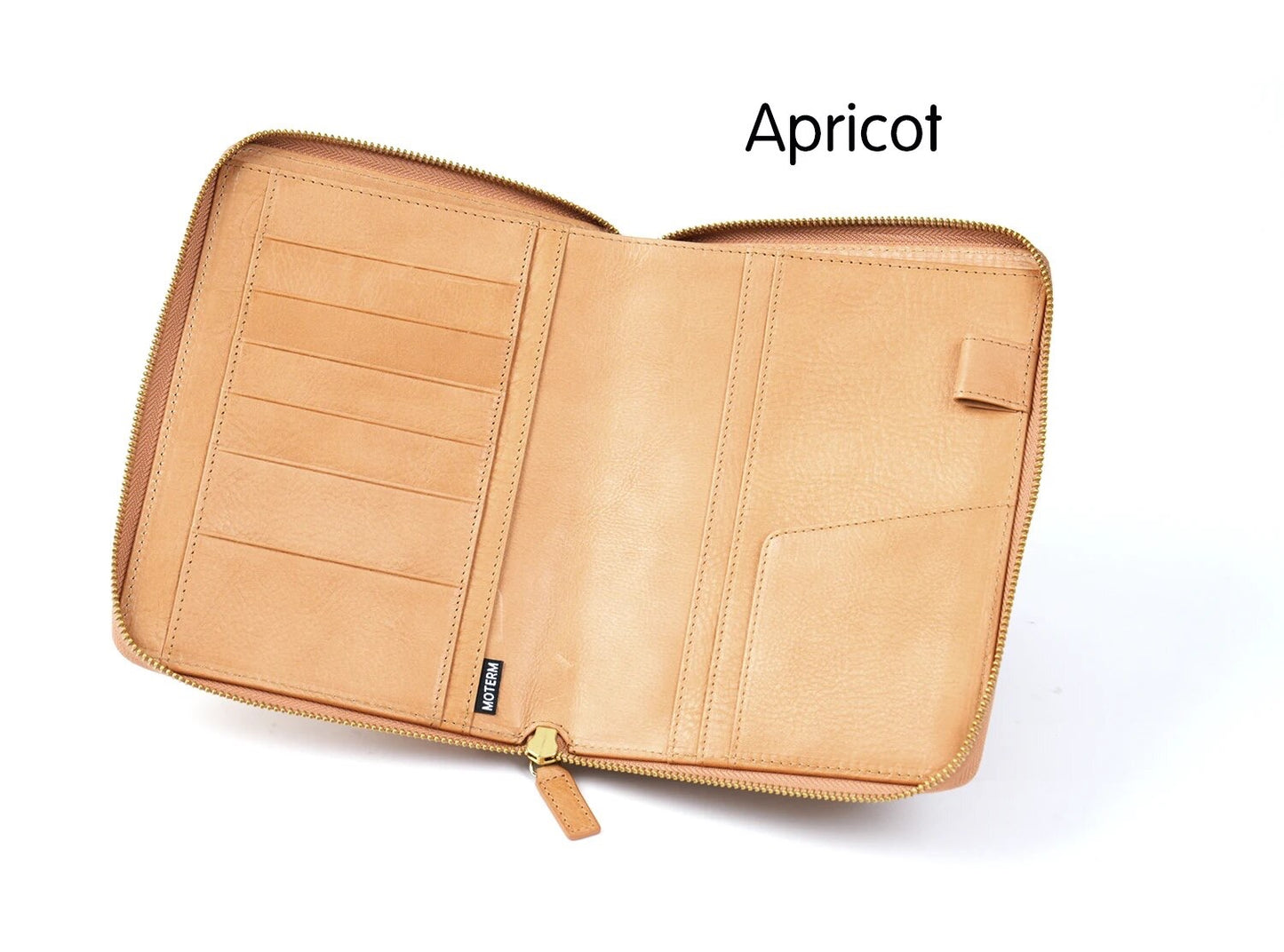 Moterm B6 full grain Vegetable zipper cover