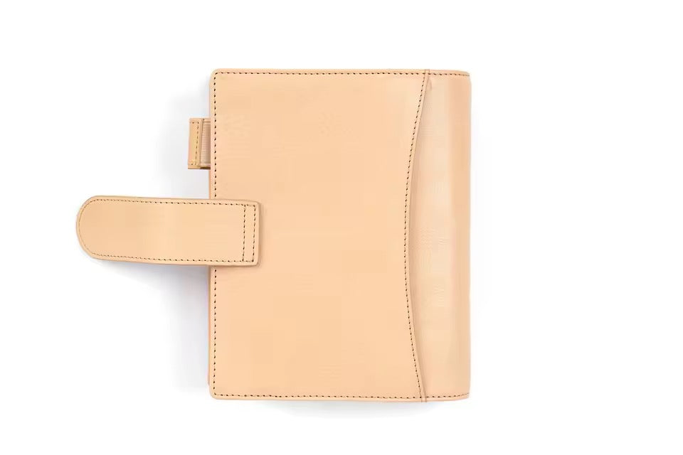 Moterm A6 Size Elite Vegetable Tanned leather Rings Planner