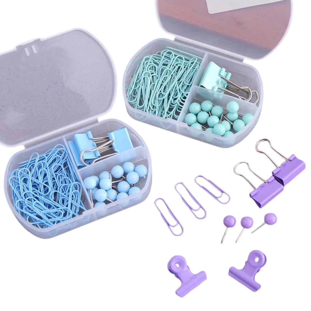 Colorful 3-in-1 Stationery Set