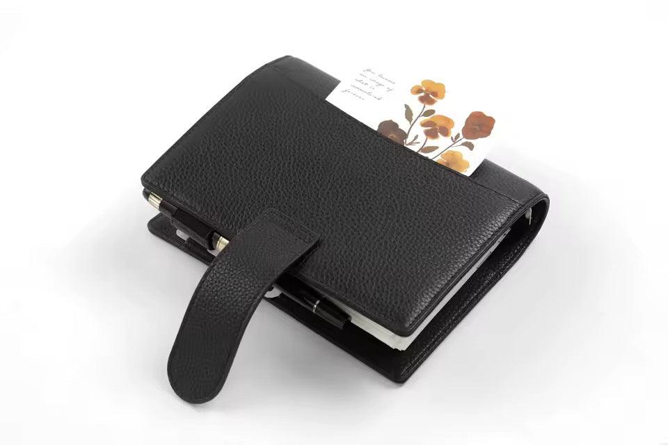 Moterm A6 25mm Pebbled Grain Elite Rings Planner