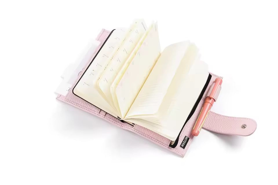 Moterm Pocket Moleskine pebbled leather journal cover