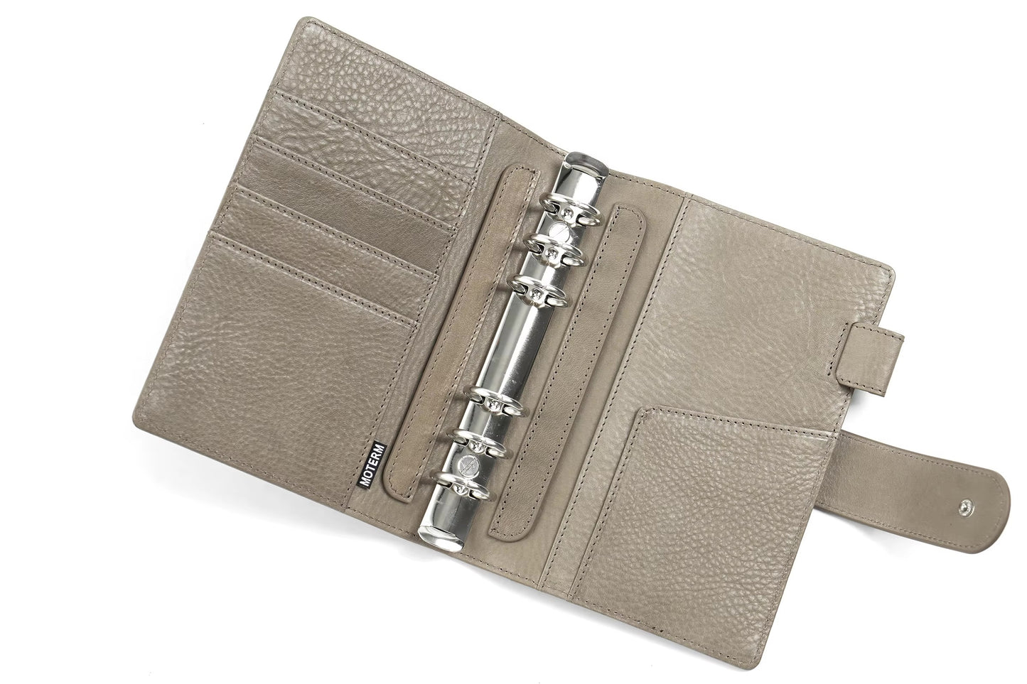 Moterm Personal Size Elite 25mm Rings Vegetable Tanned Leather Planner