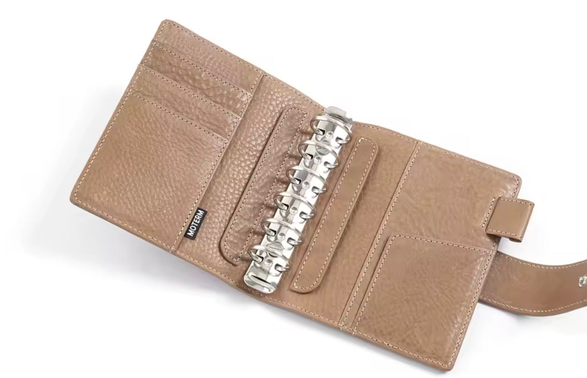 Moterm Pocket/A7 Elite Vegetable Tanned Leather 25mm Rings Planner