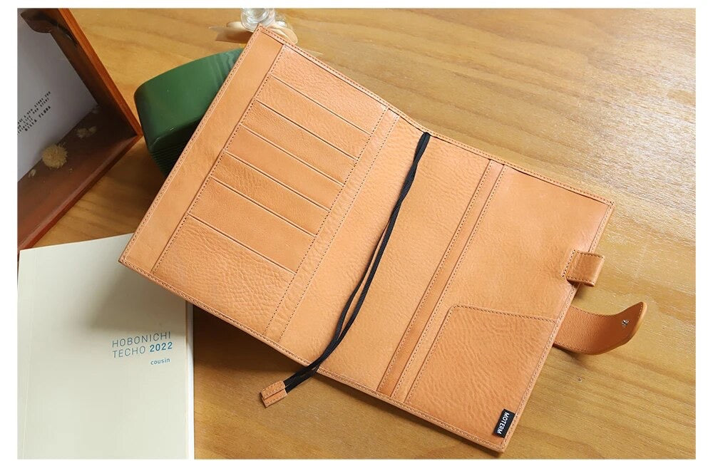 Moterm A5 Full Grain Vegetable Tanned leather Cover