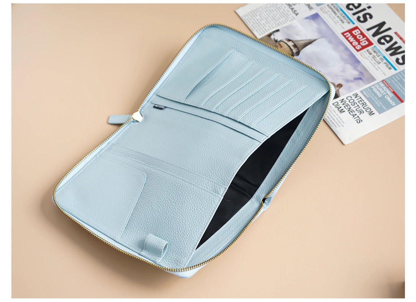 Moterm B6 Zip Cover with Back Pocket