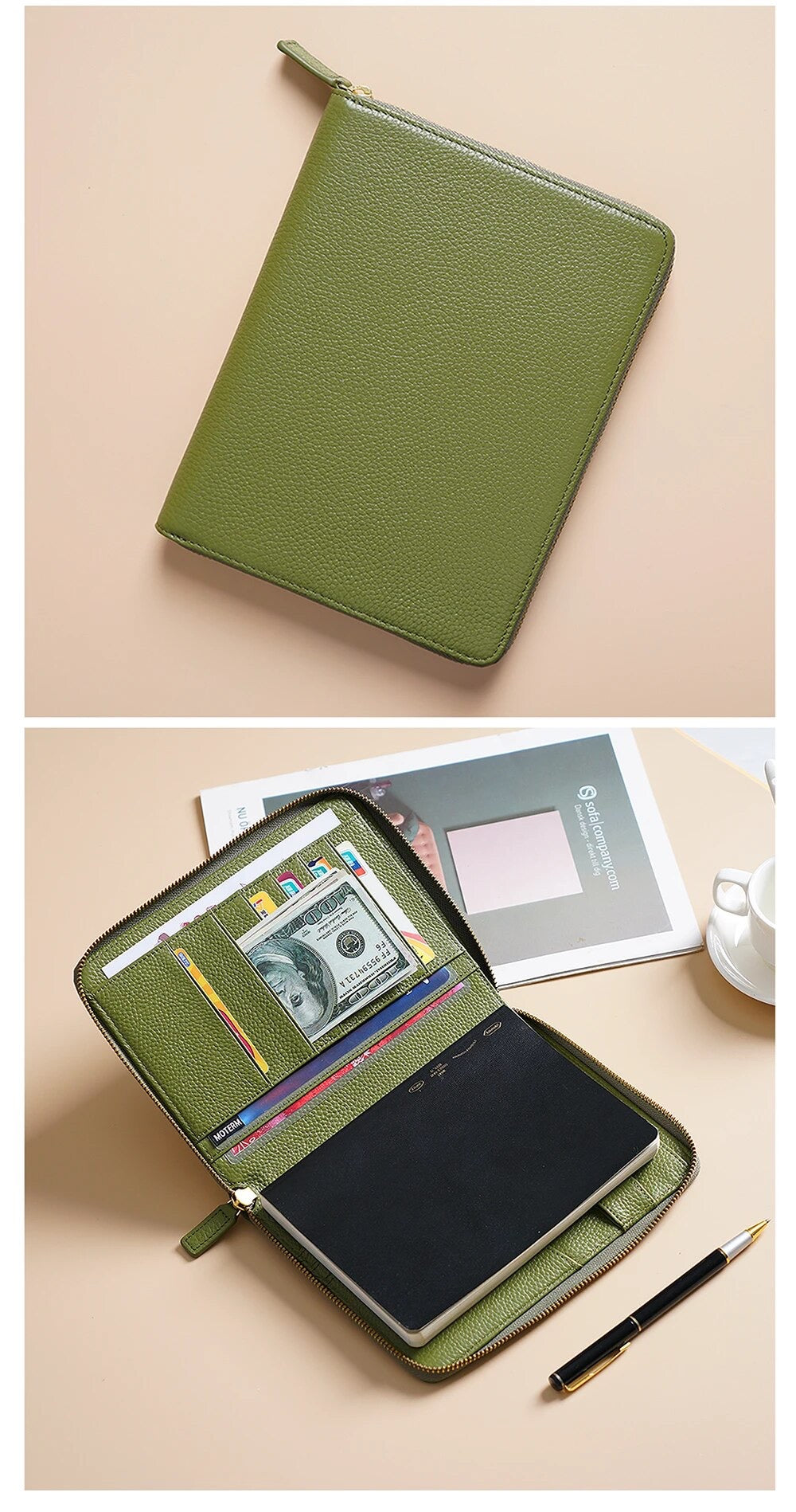 Moterm B6 Zip Cover with Back Pocket