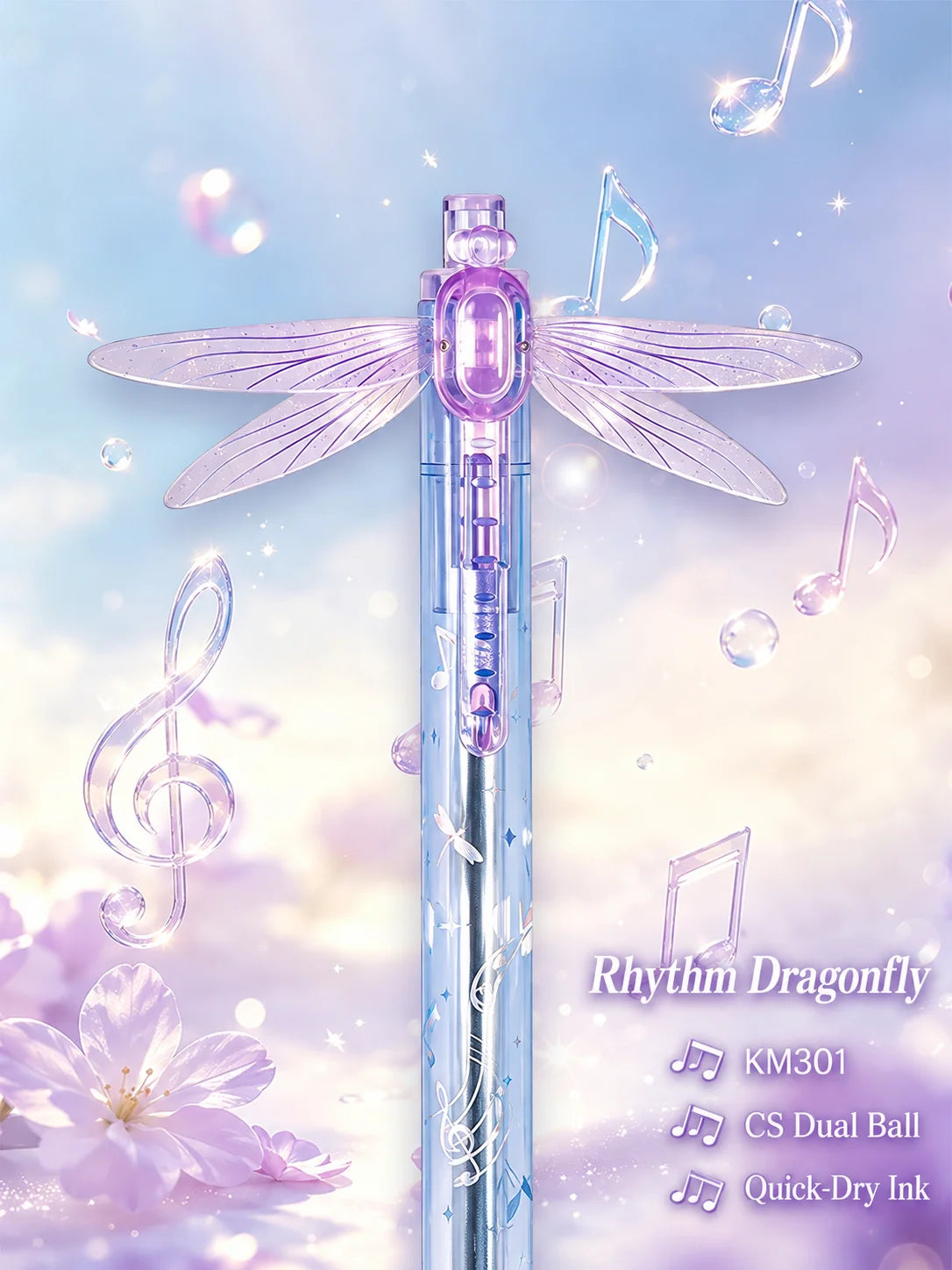 Dragonfly Wing Click Pen