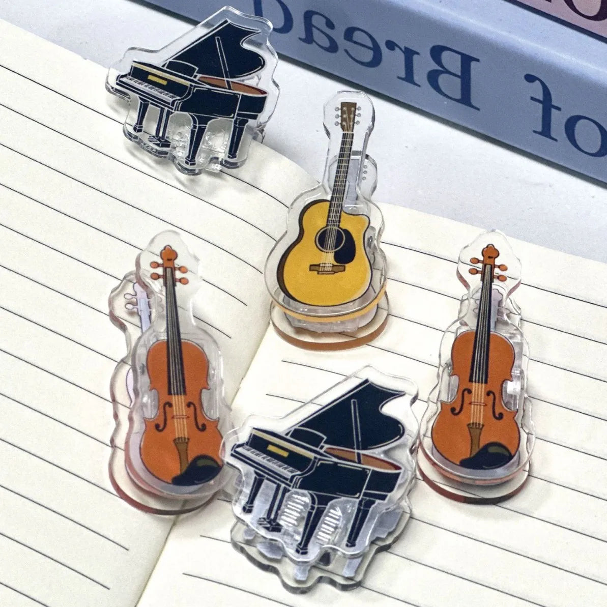 Musical Instrument Acrylic Clip clamp