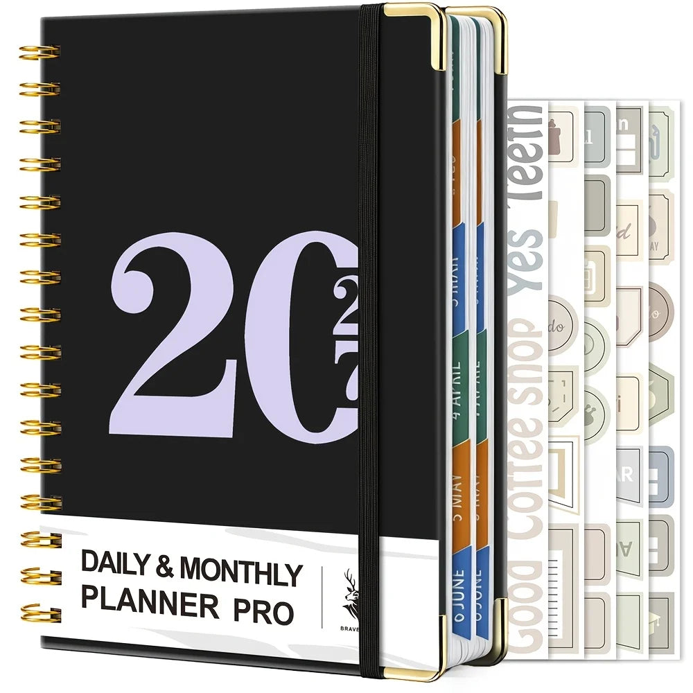 2027 Spiral notebook daily planner