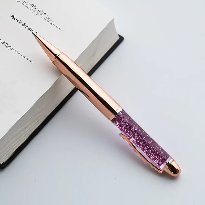 Glitter crystal colored Pen