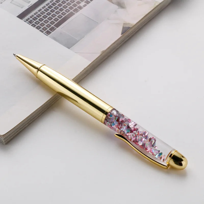 Glitter crystal colored Pen
