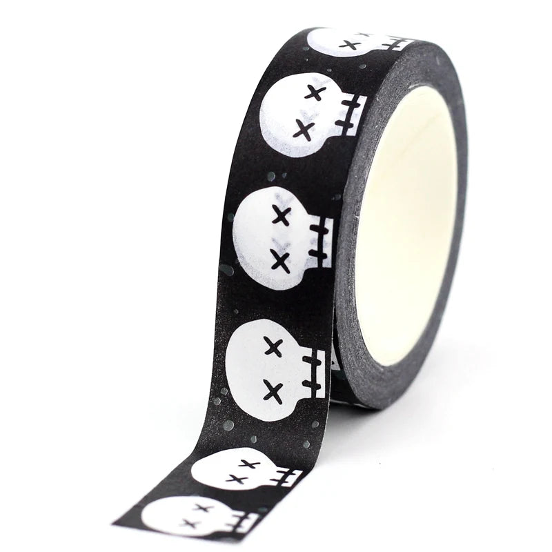 10M Decorative Skull Washi Tape