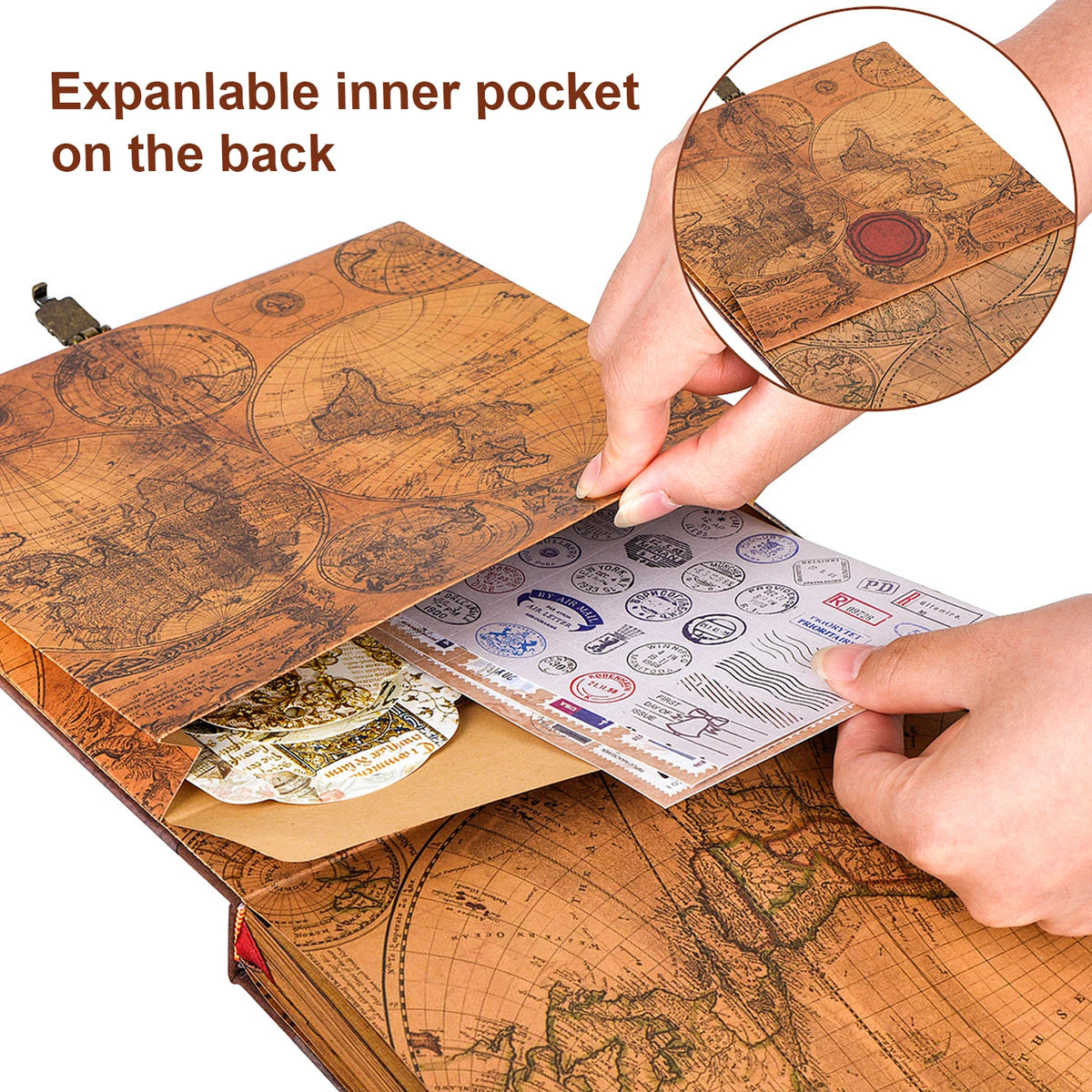 146 Page Photo Album Scrapbook -Our Adventure Book