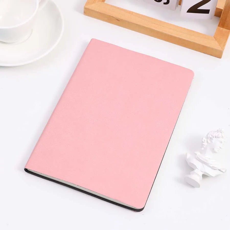 A5 120 Pages Soft Leather Notebook