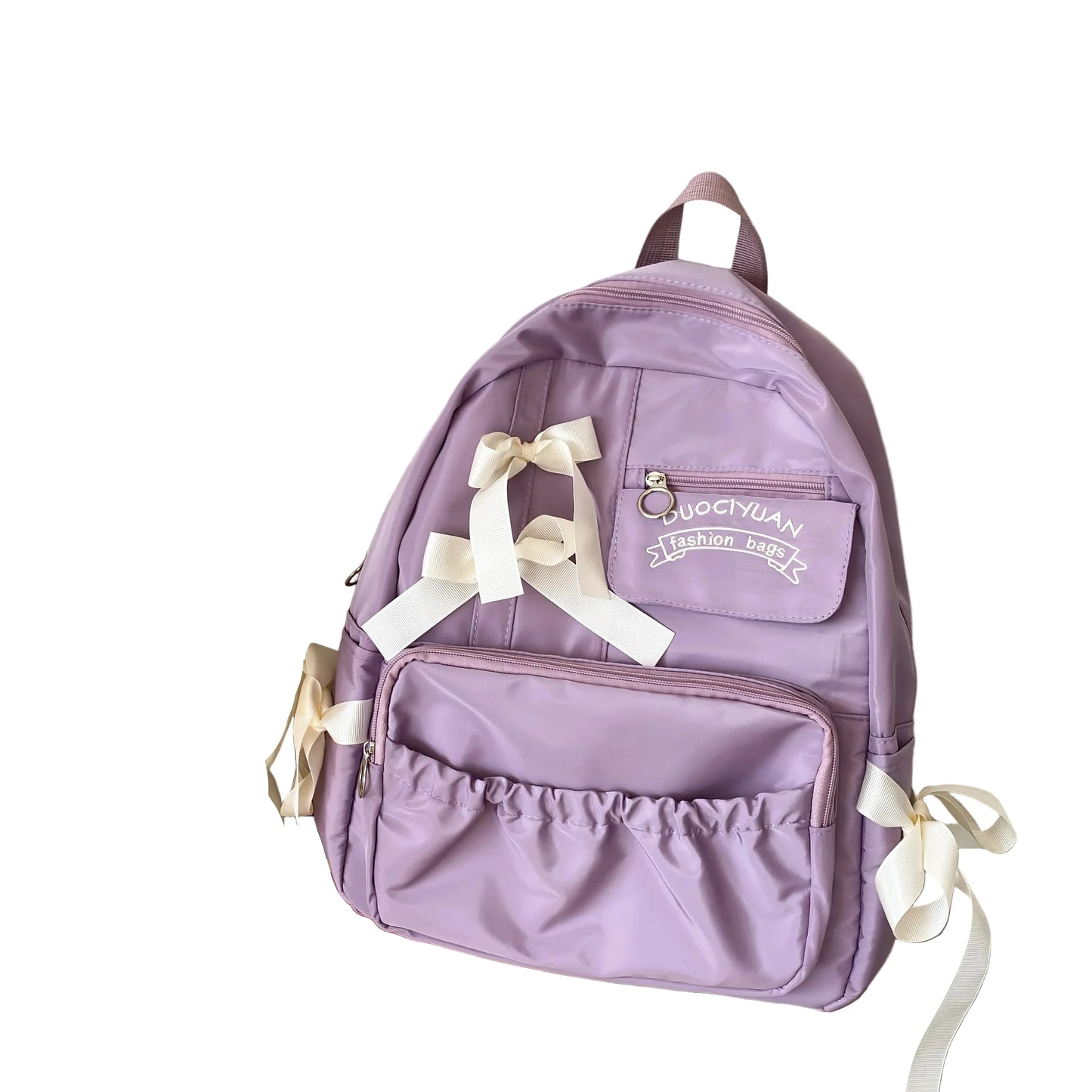 Cute Bow Accent Backpack