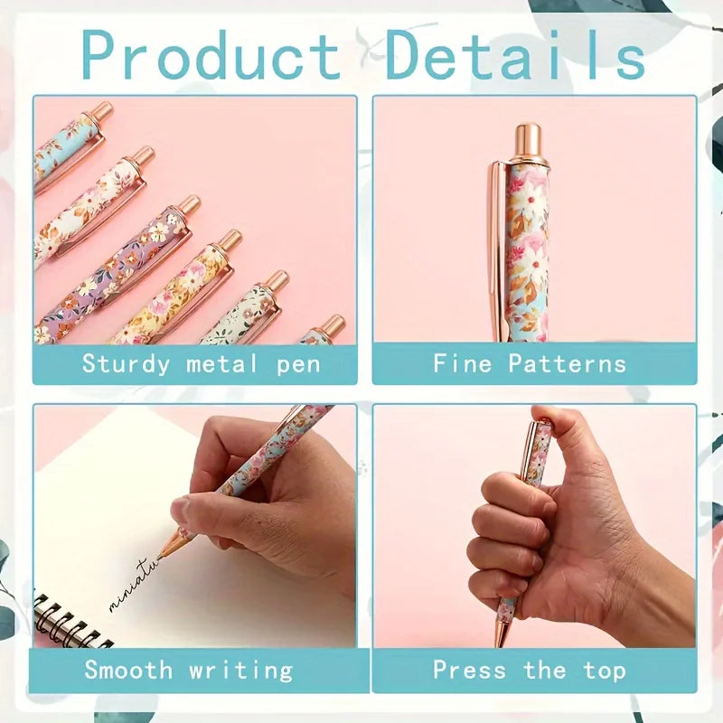 Flower floral Art Pen set