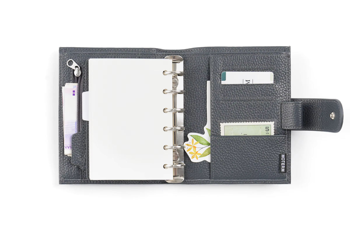 Moterm A7 2.0 litchi Regular Pocket 19mm Rings Planner