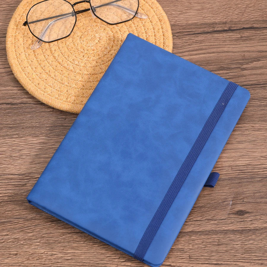 Vintage A5 leather strap notebook
