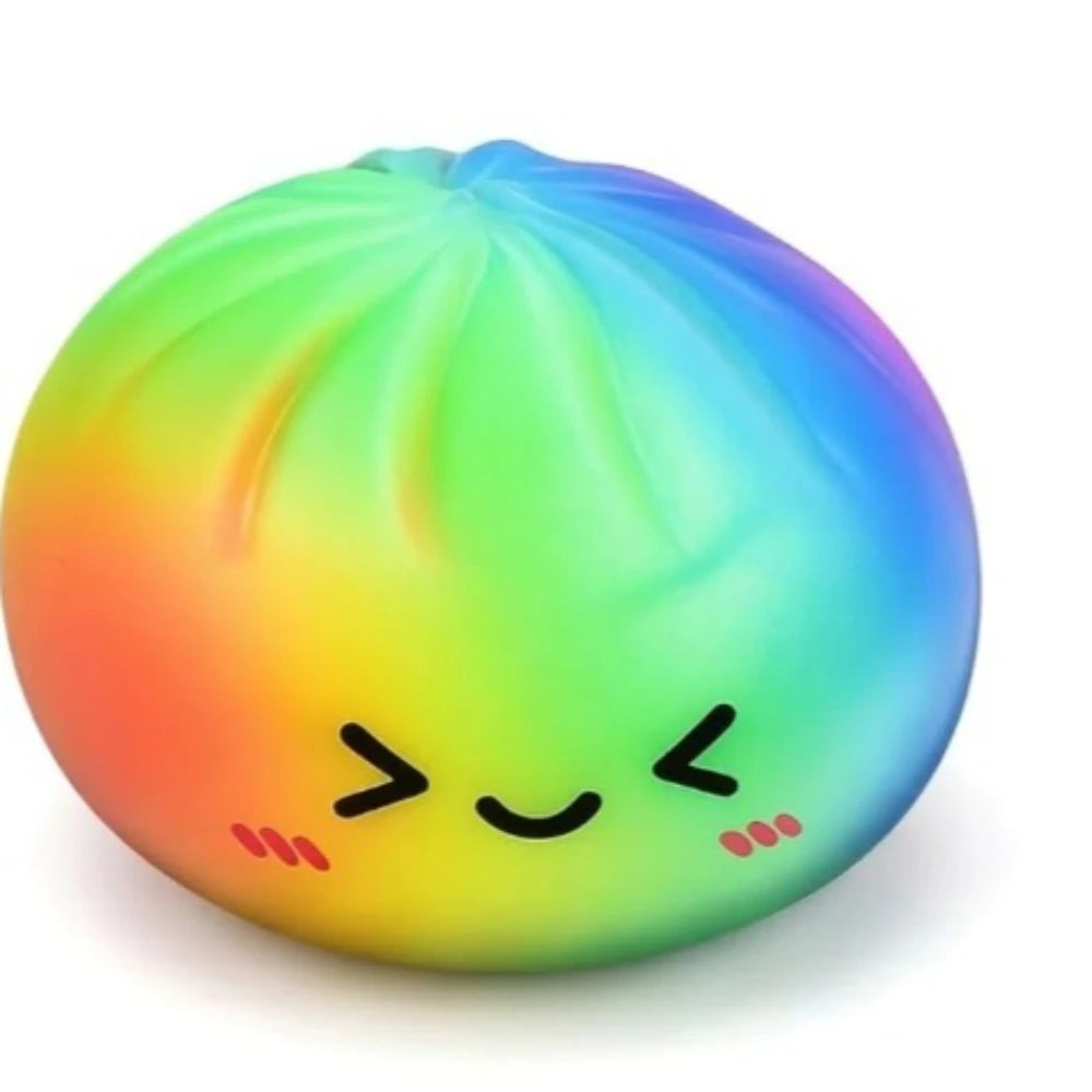Rainbow Color Dumpling Squishy