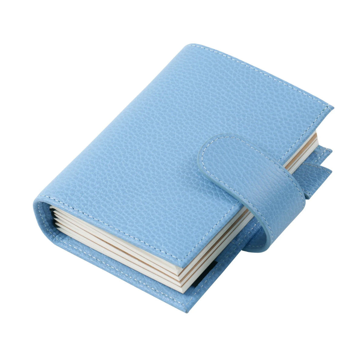 Moterm Firm Pebbled Grain Leather Sky Blue journals