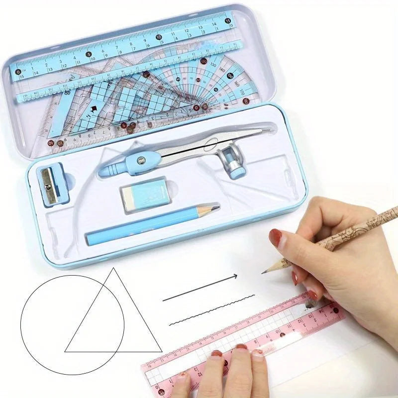 8Pcs/Set Geometry math supplies