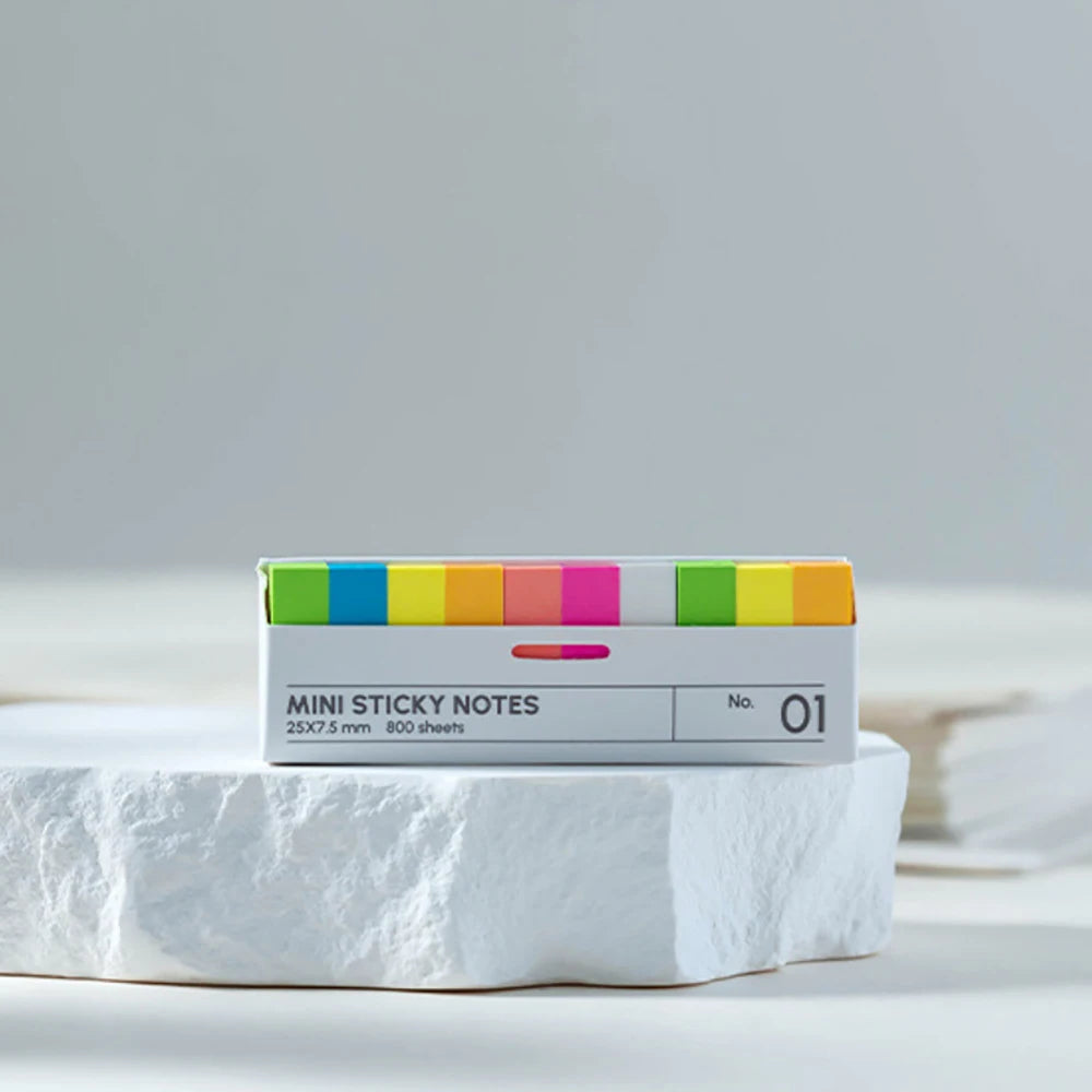 800 boxed sticky note index labels