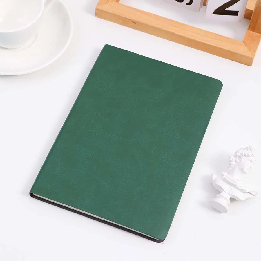 A5 120 Pages Soft Leather Notebook