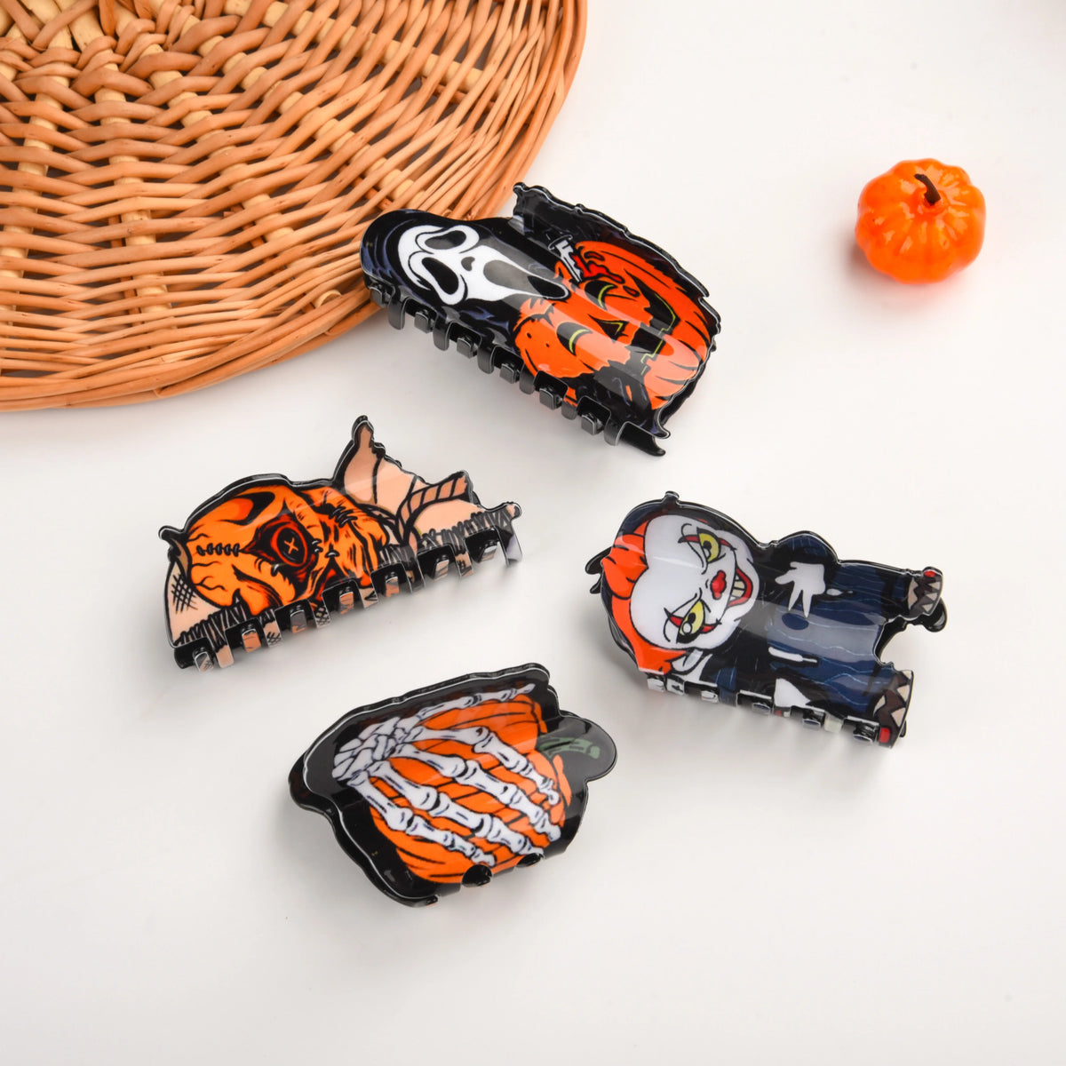 Halloween Horror Series Hair Claw clips