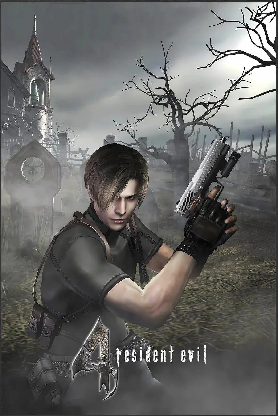 Resident-Evil Game Poster Canvas print