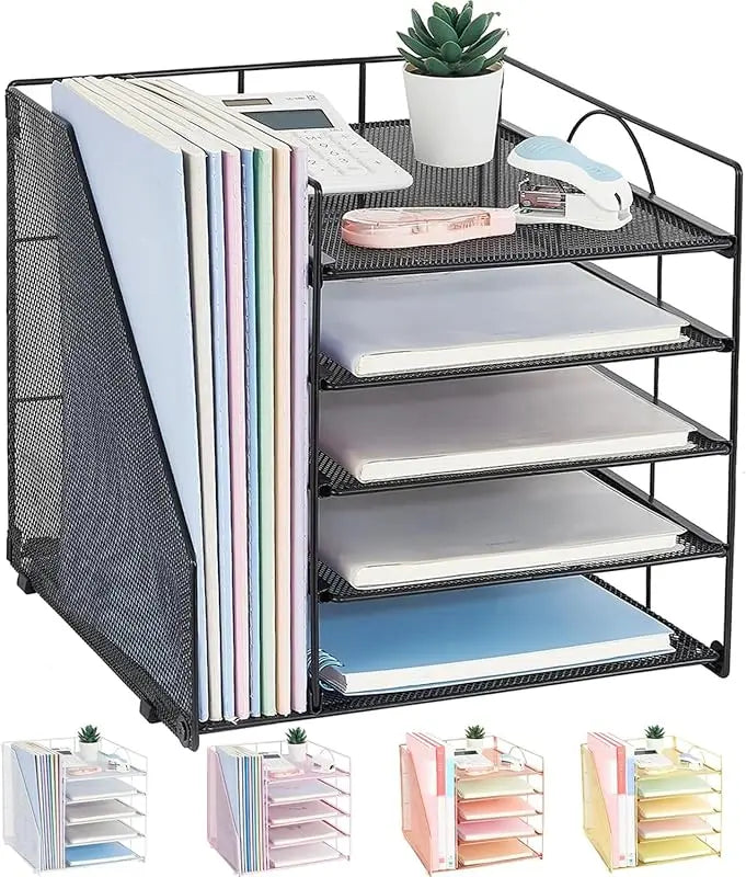 5 slot document File Organizer Holder