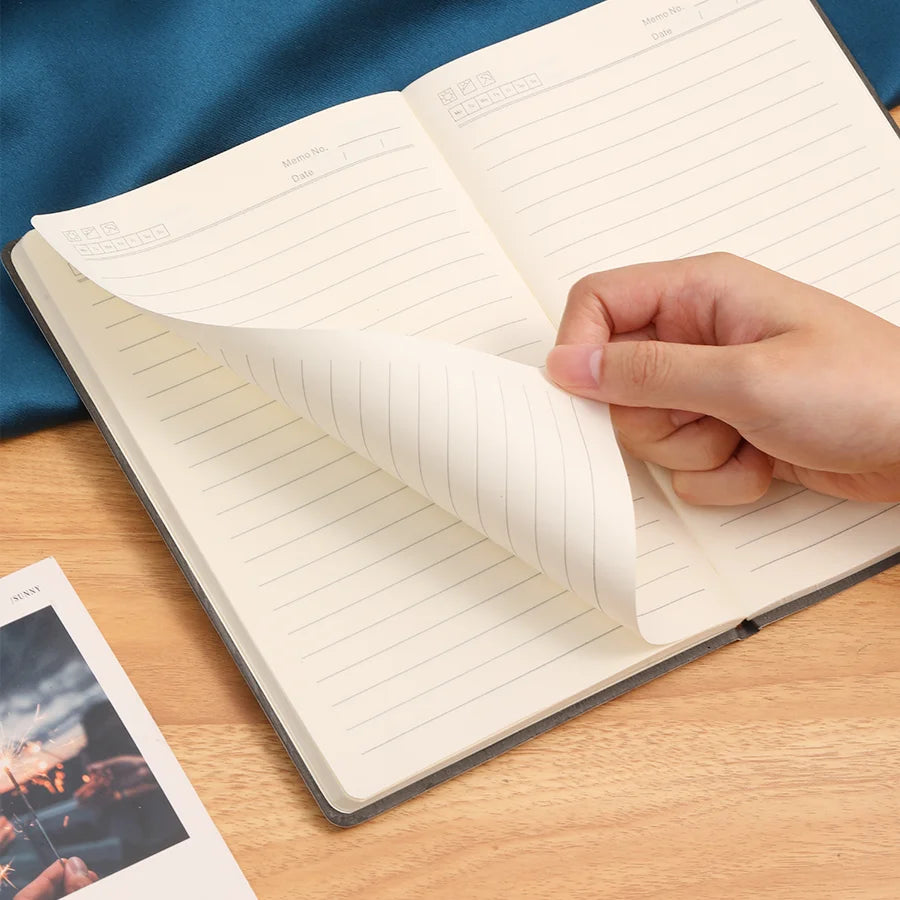 A5 120 Pages Soft Leather Notebook