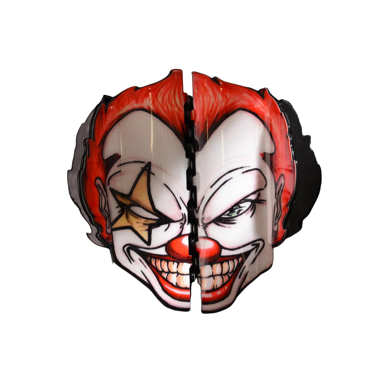 Double sided horror characters hair claw clips