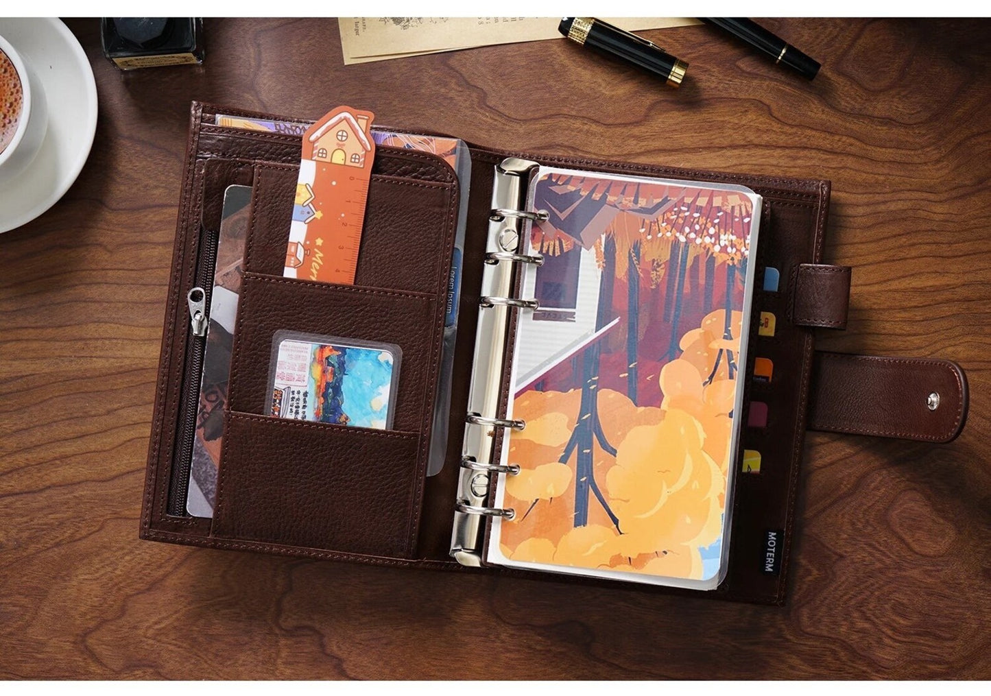 Moterm regular 2.0 vegetable Personal Size Planner with 19 MM Rings