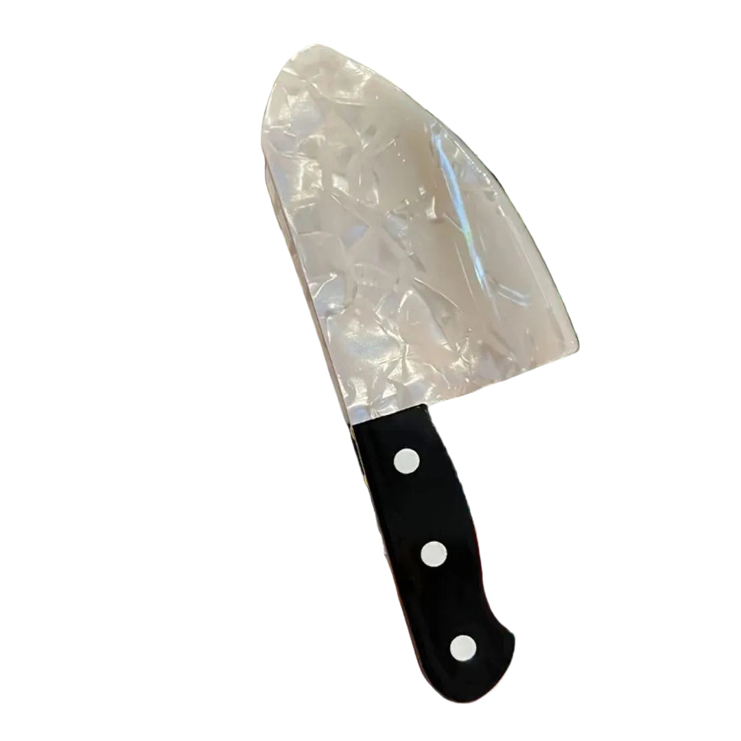 1 piece halloween knife hair claw clip