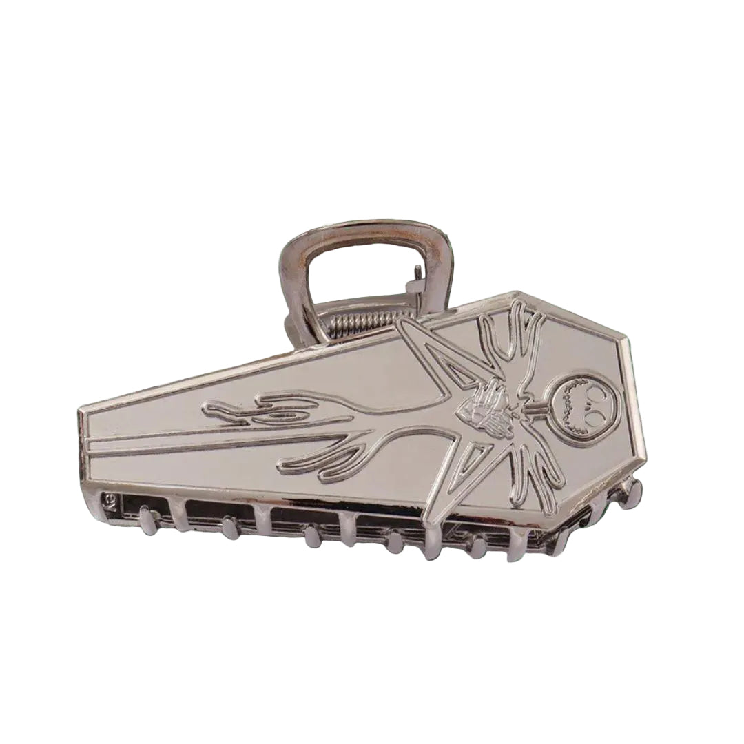 1 piece halloween coffin hair claw clip