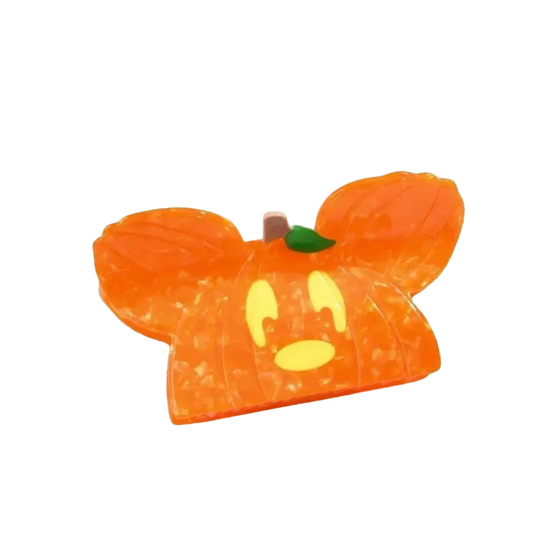 Mickey face Halloween hair claw clip