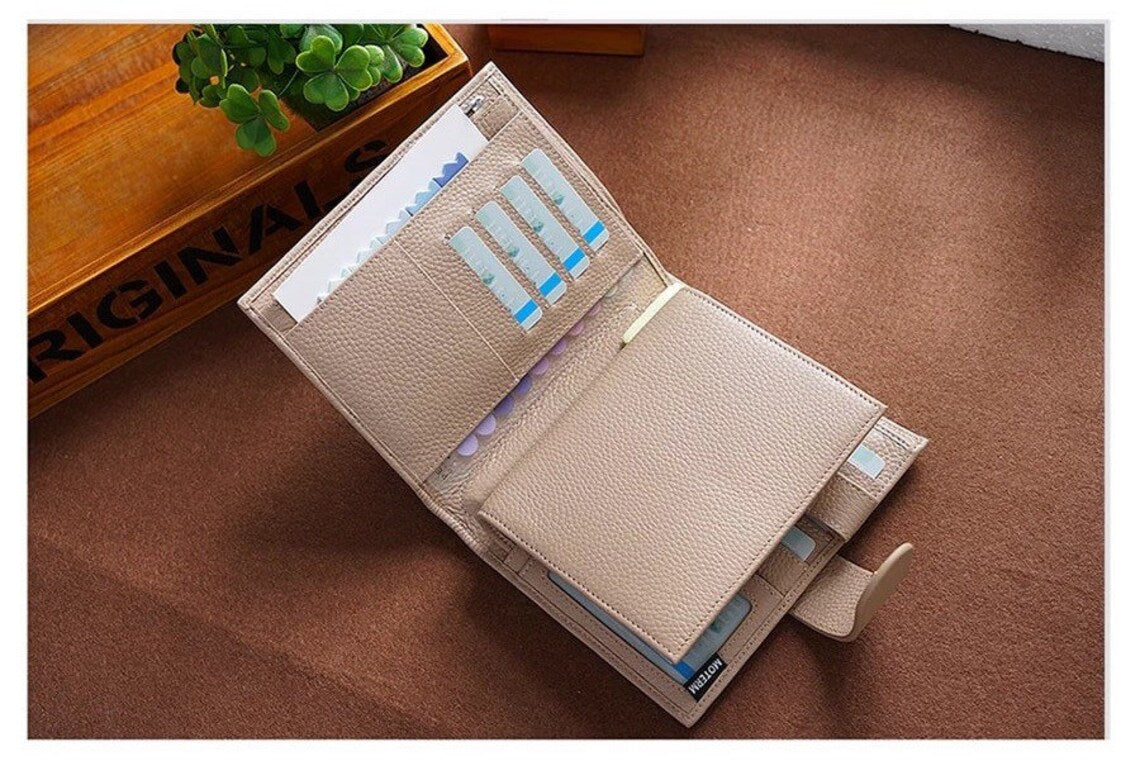 Moterm A7 leather journal Pocket Versa 3.0