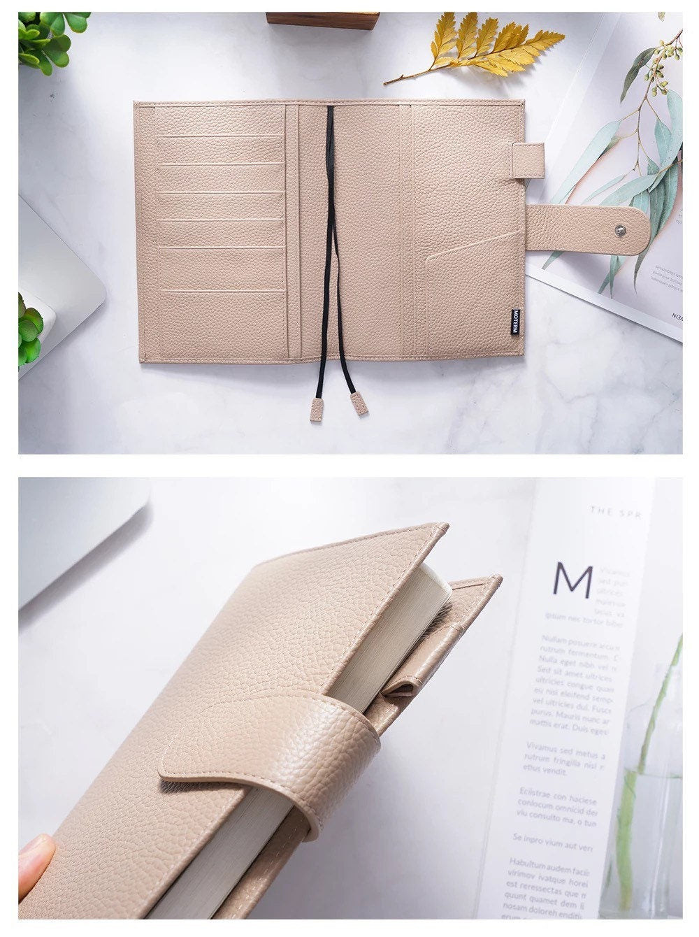 Moterm B6 Plus Leather Cover