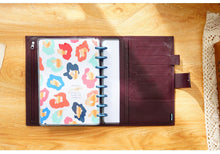 Load image into Gallery viewer, Moterm full grain leather Half Letter planner Cover