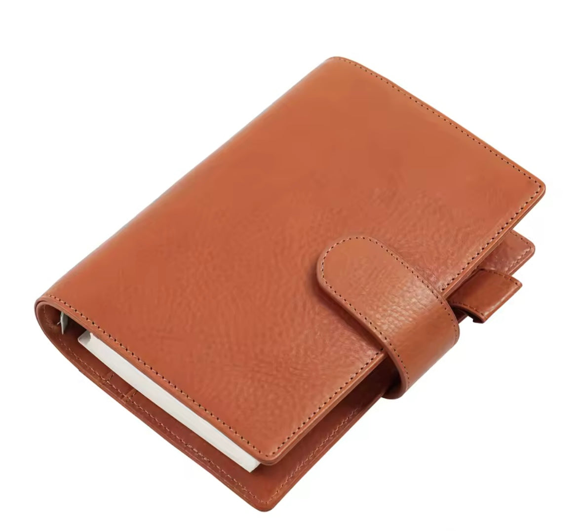 Moterm Personal Size Elite 25mm Rings Vegetable Tanned Leather Planner