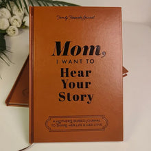 Load image into Gallery viewer, Mom, I Want To Hear Your Story: Mother&#39;s Guided Life and Love Sharing Notebook