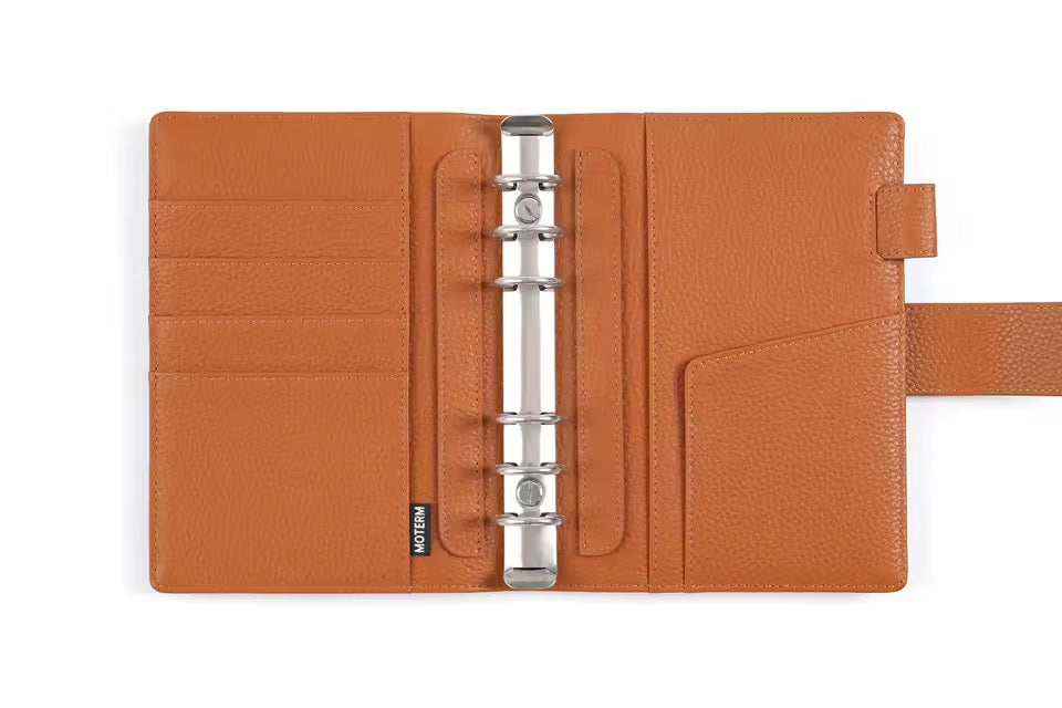 Moterm Personal Size Elite 25mm Rings Leather Planner