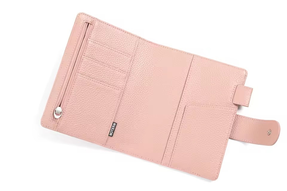 Moterm A6 Elite pebbled leather Planner Cover