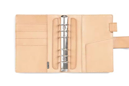 Moterm A6 Size Elite Vegetable Tanned leather Rings Planner