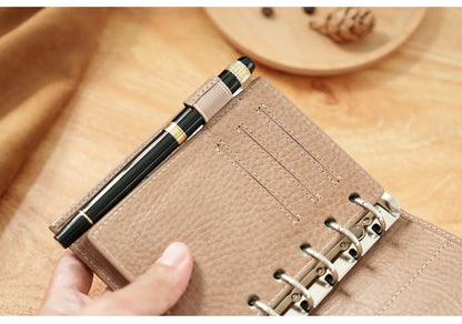 Moterm A7 Pocket Versa 3.0 Rings full grain Vegetable Tan Leather Journal
