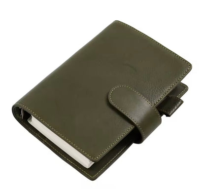 Moterm Personal Size Elite 25mm Rings Vegetable Tanned Leather Planner